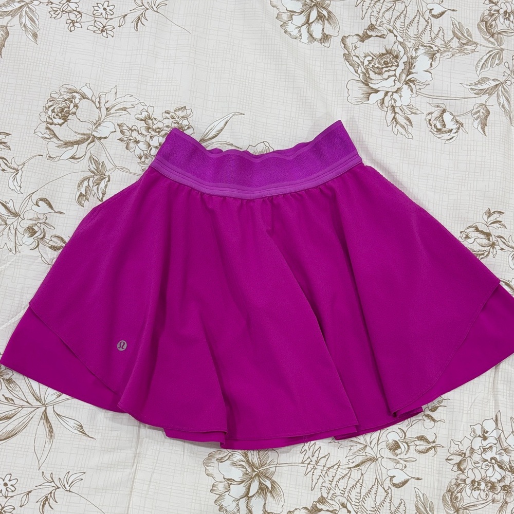 Lululemon Athletica Magenta Skater Skirt